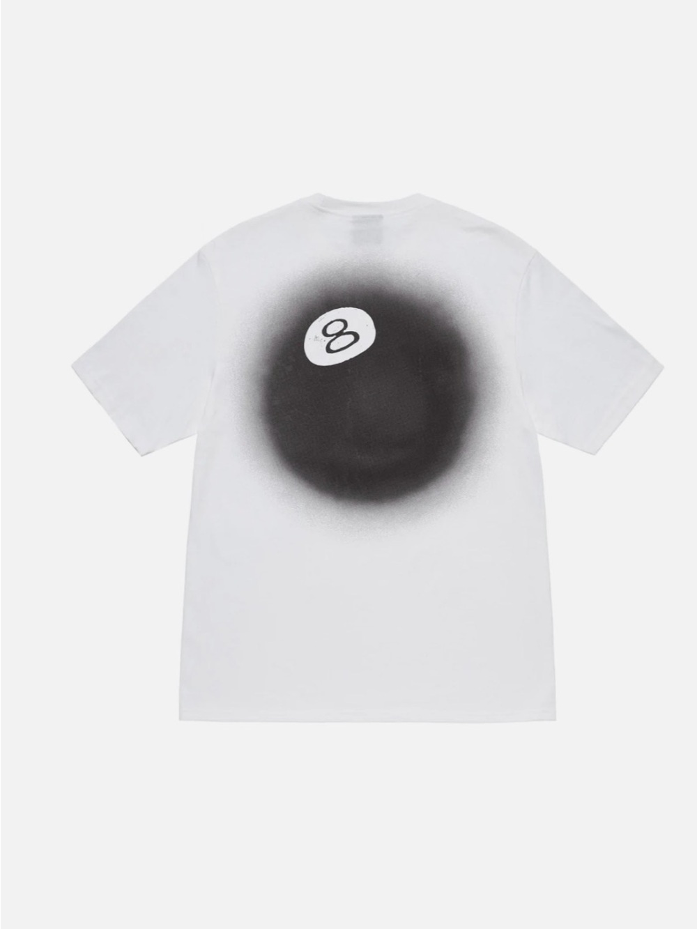 NWT Stussy 8 Ball Fade Tee (White) - Medium - Picture 2 of 2